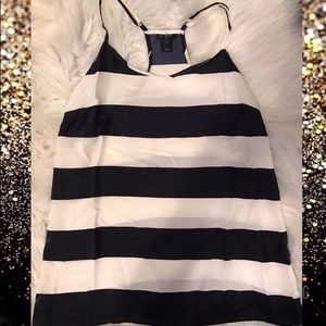 J crew racer back dress tank